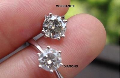 Муассаниты и алмаз